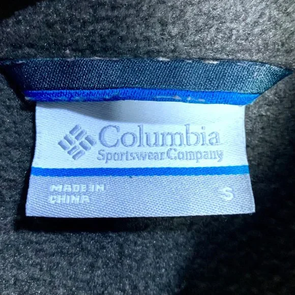 Columbia Steens Mountain Full Zip Fleece Stone Green Size Men's S Women's M - Picture 10 of 13